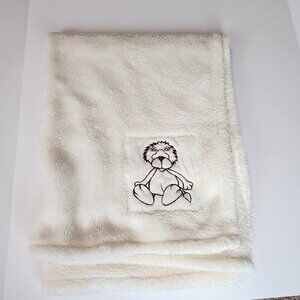 Baby Gear plush security blanket Lion off white